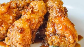 CHICKEN WINGS RECIPE  HONEY CHICKEN  AIR FRYER CHICKEN RECIPE 😋 [upl. by Spike]