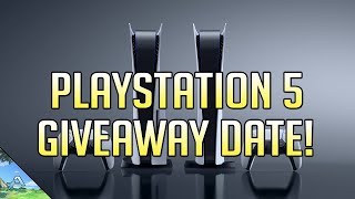 Playstation 5 Giveaway Date and Next Giveaway Plans [upl. by Nedra]