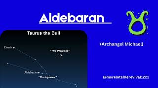 Fixed Star  Aldebaran 💙 Starseed Traits [upl. by Eyahc]