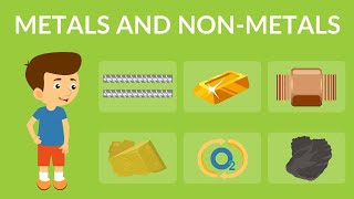 Metals and Non Metals Video  Properties and Uses  What are metals and non metals [upl. by Knorring]