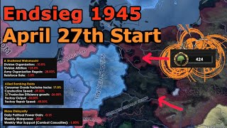 Endsieg 1945 April 27th  All Debufs  Battle of Seelow Heights [upl. by Olzsal]