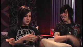 Escape the Fate Buzznet Interview Pt 1 [upl. by Yesoj]