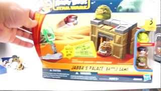 Angry Birds Star Wars Series 1 JABBA THE HUT playset action figure toys [upl. by Larimor587]