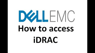 How to access iDRAC via lifecycle on Dell server [upl. by Longawa]