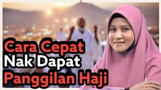 Ustazah Asma Harun  CARA CEPAT NAK DAPAT PANGGILAN HAJI [upl. by Ahsaz]