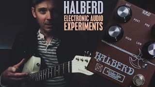 Demos in the Dark  Electronic Audio Experiments Halberd  Pedal Demo [upl. by Yrokcaz553]