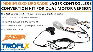 Inokim OXO Upgrade Jager OX controllers generation 5 convertion kit for dual motor version [upl. by Walkling580]