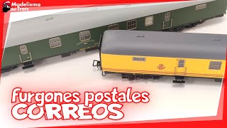 Rodamos los furgones postales Correos de Electrotren  Modelismo del Tren [upl. by Adnohser591]