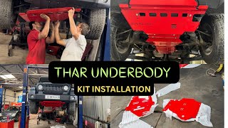 Thar Underbody Protection Kit Installed [upl. by Nyladnek]