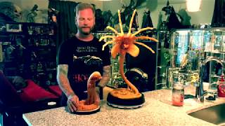 HCG  LifeSize Exclusive Aliens Facehugger Review [upl. by Lobell272]