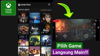 Cara mudah main Game pass Cloud gaming Android [upl. by Eerahs682]