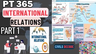 Vision IAS PT 365 INTERNATIONAL RELATIONS 2024 part 1 internationalrelationsforupsc prelims2024 [upl. by Annunciata28]