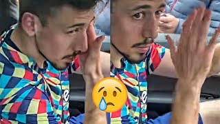 Clement Lenglet crying in his car after mistake vs Cadiz 😢 [upl. by Luapnoj]