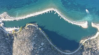 Μαρίνα Κωνσταντίνου Σκούφου στην Μαυρολιμνη τα Καικια επί το έργον με αέρα στον Κορινθιακό [upl. by Rosalie]