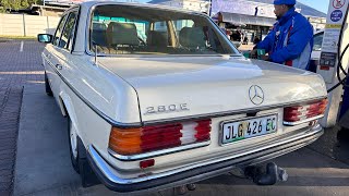 I drive a beautiful 1985 MercedesBenz w123 280e Come along for the ride [upl. by Nabetse35]