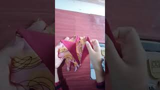 Kreasi kain perca ‼️ sewing diy sew craft menjahit [upl. by Sirk]