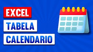 Como Fazer uma Tabela Calendário no Excel para Modelagem de Dados [upl. by Regine]