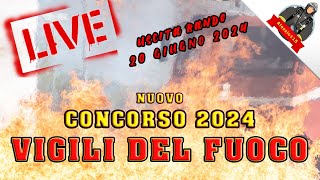 CONCORSO VIGILI DEL FUOCO 2024in arrivo il 20 Giugno [upl. by Nhguav361]