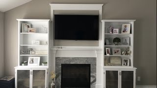 Fireplace Mantel Surround pt 3 [upl. by Ayoted]