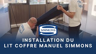 Montage amp Installation du lit coffre manuel Simmons [upl. by Ham]