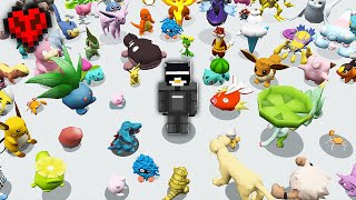 Can You Catch Every Pixelmon in 100 Minecraft Days [upl. by Fransisco]