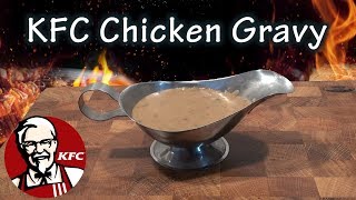 KFC Chicken Gravy Recipe  The BBQ Chef [upl. by Doretta665]