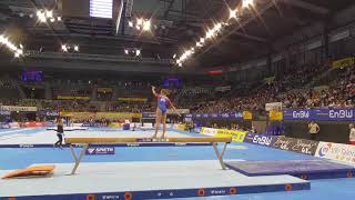 Daria Spiridonova Beam Womens Competition a1 [upl. by Zetnwahs]