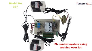 pH control system using arduino over IOT Engineering  electrical  electronic  project  diploma [upl. by Keverian285]