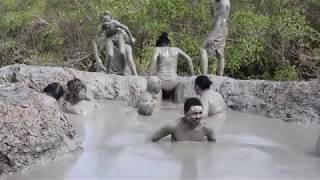 Getting Washed At Volcan De Lodo El Totumo  Colombia [upl. by Lletnohs]