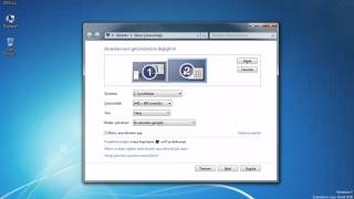 Windows 7 Eğitim Seti 57  Harici Ekran Ayarlarını Yapma [upl. by Badr]