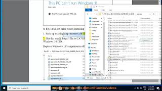 Fix TPM 20 Error When Installing Windows 11  Fix This PC Cant Run Windows 11 71221 Reupdated [upl. by Bohon]