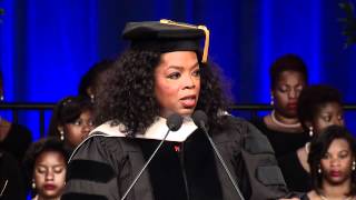 Oprah Winfrey Delivers Commencement Address to Class of 2012 [upl. by Morena431]