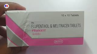 Franxit Tablet  Flupentixol and Melitracen Tablet  Franxit Tablet Uses Benefits Dosage Review [upl. by Arihay]