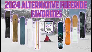 The Good Ride 2024 Alternative Freeride Favorites  AKA Short Wide [upl. by Ymeraj107]