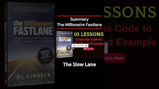 Short 10 Lessons amp Example The Millionaire Fastlane by MJ DeMarco  audiobook booktube booktok [upl. by Gaultiero]