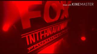 Fox International Productions logo Horror version 2018 [upl. by Atteyram979]