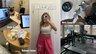 Productive Vlog Gym Routine amp Oberkörper Session Back to Uni amp Wochenplan erstellen [upl. by Suixela]