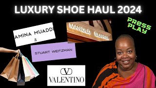 Luxury Shoe Haul [upl. by Eveam]