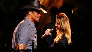 Break First amp Banter amp Telluride  Faith Hill amp Tim McGraw Soul2Soul Sunrise Florida 10192017 [upl. by Lynnell37]