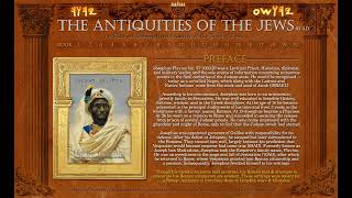 The Antiquities of the Jews Pt 01  Preface [upl. by Weide]