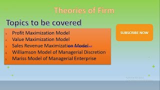 Managerial Economics Revision Part 1 [upl. by Stedt]