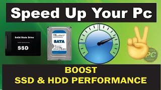 Boost SSD Speed  Increase SSD or HDD Speed  Tips to Maximize Performance and Efficiency [upl. by Krisha771]