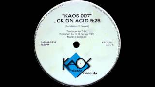 Acid New Beat  Kaos 007  Rock on Acid [upl. by Hiller185]