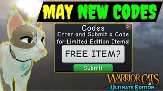 ⚠️NEW UPDATE⚠️WARRIOR CATS CODES ROBLOX 2024  WARRIOR CATS CODES MAY [upl. by Ecertap]