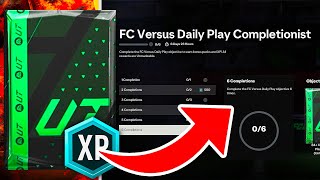 How to Complete FC Versus Daily Play Completionist Objectives 🔥 FC 24 [upl. by Ronnica]