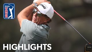 Phil Mickelson shots 2under 70  Round 3  Safeway Open 2020 [upl. by Eiraminot]