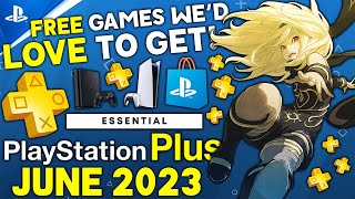 PS PLUS FREE Games in JUNE 2023  6 Games Wed LOVE to GET FOR FREE PlayStation Plus 2023 [upl. by Ajet]