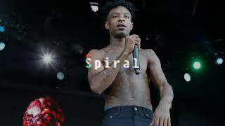 21 Savage  Spiral Instrumental [upl. by Loree]