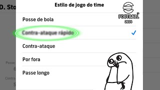 Esse é LITERALMENTE o PIOR ESTILO DE JOGO do EFOOTBALL 2025 MOBILE [upl. by Kellene332]