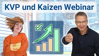 KVP und Kaizen Webinar Kontinuierliche Verbesserung amp Lean Schulung Effizienzsteigerung kvp tqm [upl. by Vern174]